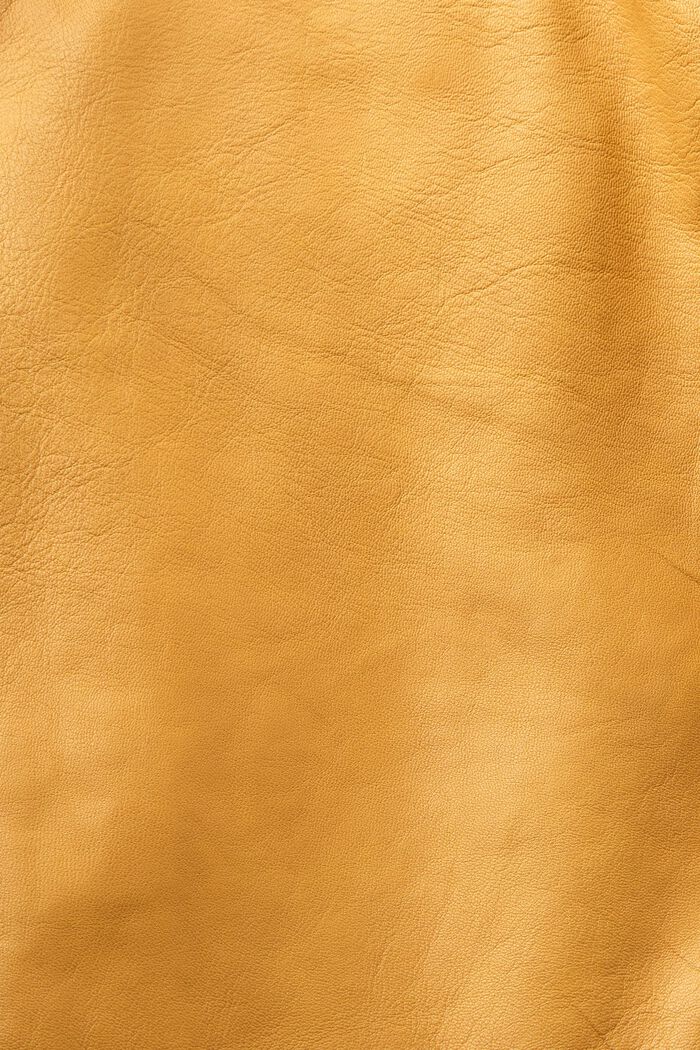 Vests outdoor leather, 黃色, detail image number 6