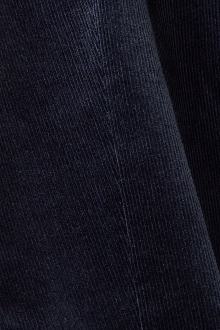 燈芯絨西裝外套, 海軍藍, detail image number 5