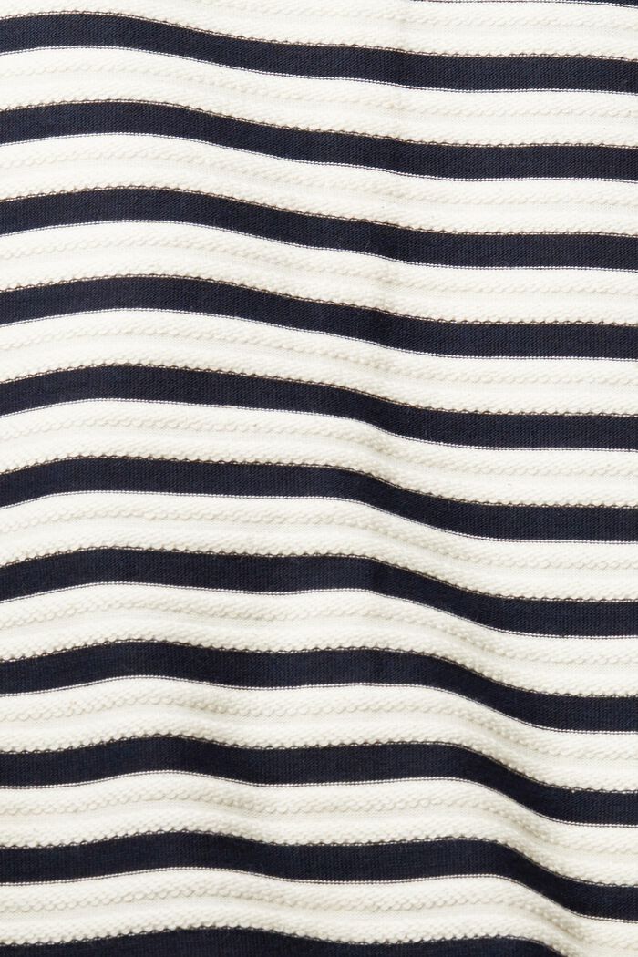 條紋針織外套, 海軍藍, detail image number 5