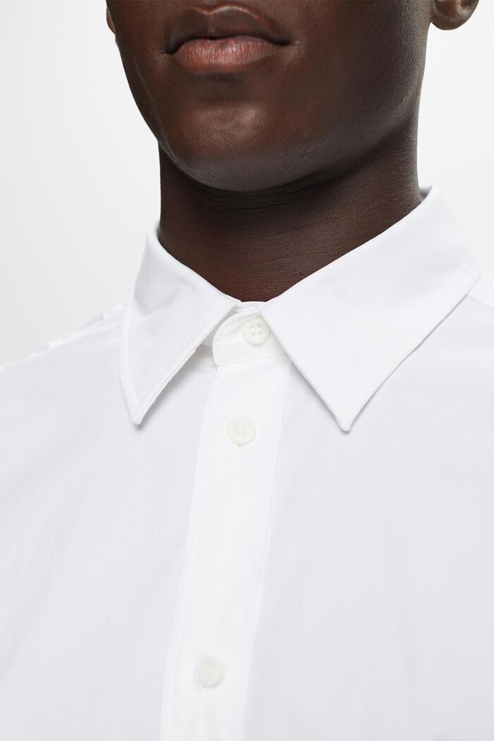 標準版型恤衫, 白色, detail image number 3