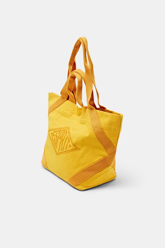 ‌雙色購物袋, 黃色, detail image number 2