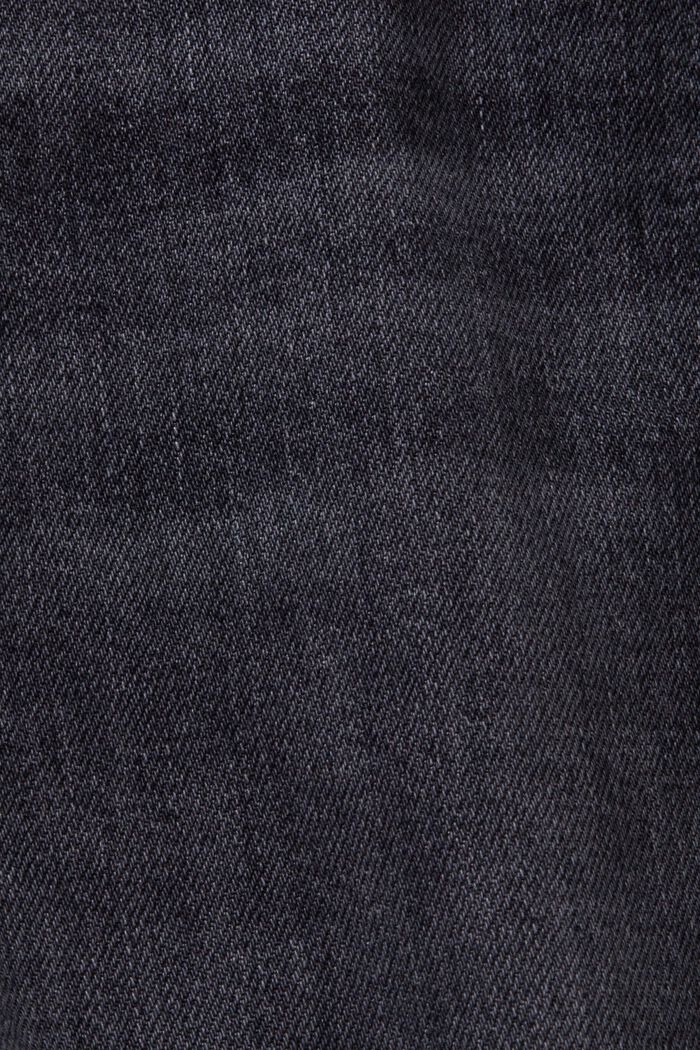 High-Rise Retro Slim Jean, BLACK MEDIUM WASHED, detail image number 6