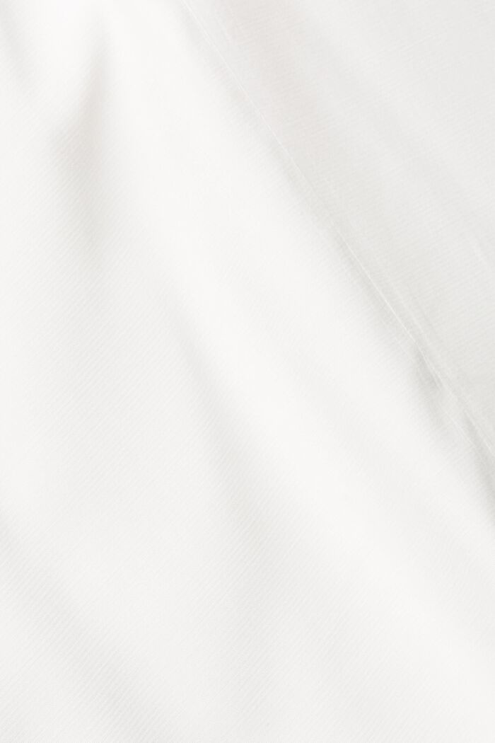 Blouse with slit neckline, LENZING™ ECOVERO™, OFF WHITE, detail image number 5