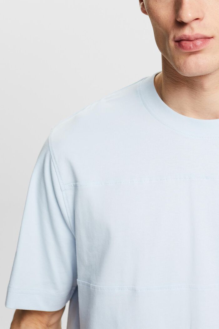 圓領短袖T恤, LIGHT BLUE, detail image number 3