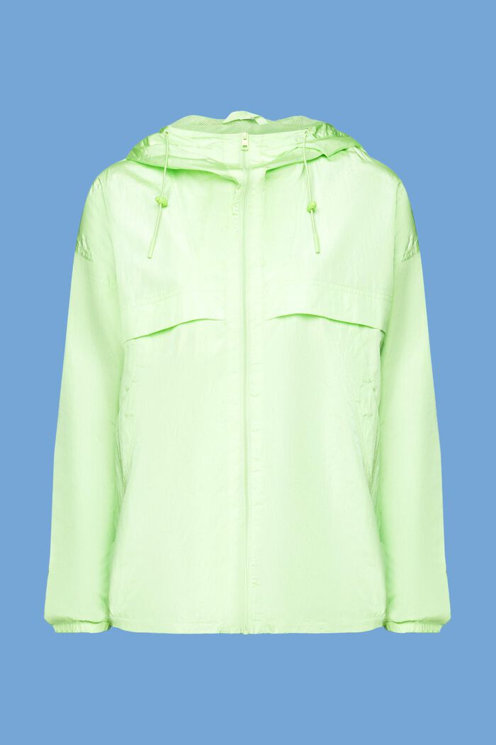 Lightweight jacket with a hood, CITRUS GREEN, detail image number 7
