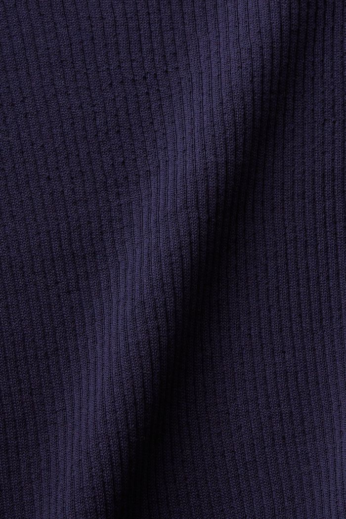 Sweaters, 海軍藍, detail image number 4