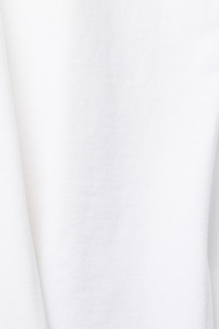 Jersey T-shirt with a print, WHITE, detail image number 4