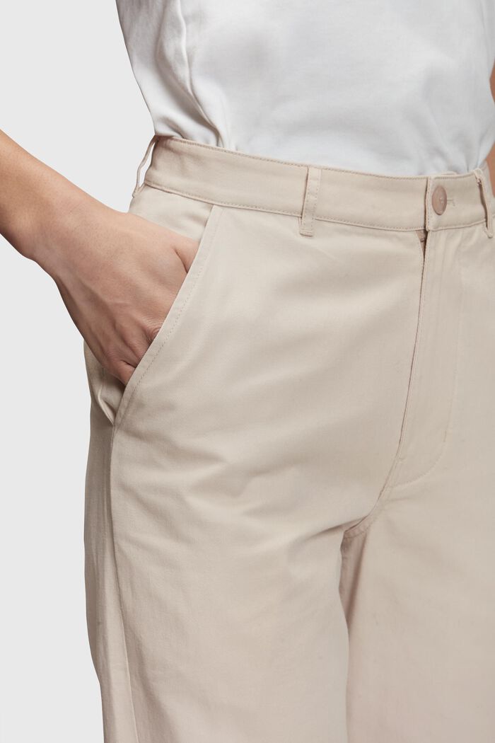 Low-rise chinos, TAUPE, detail image number 2