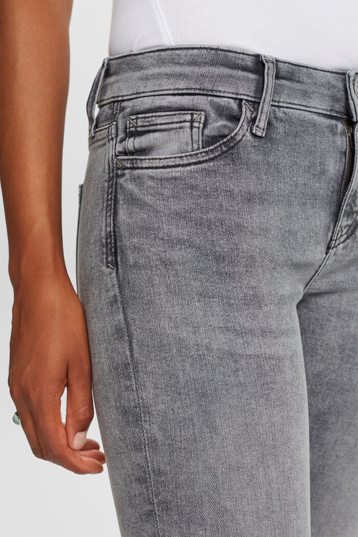 Skinny Mid-Rise Jeans, GREY MEDIUM WASHED, detail image number 2