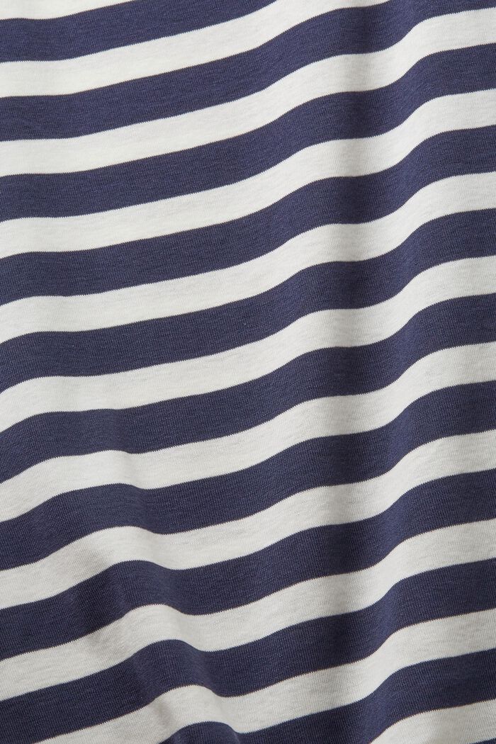 Cotton tank top with stripes, NAVY, detail image number 5
