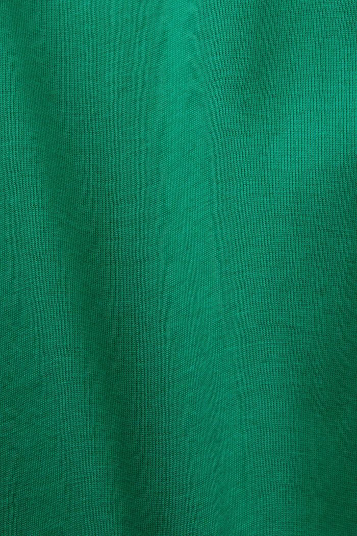 Jersey T-shirt with print, 100% cotton, DARK GREEN, detail image number 5