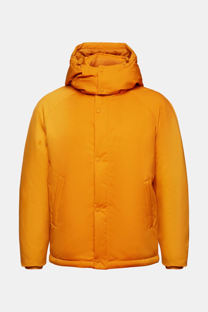 Hooded Down Coat, HONEY YELLOW, detail image number 5