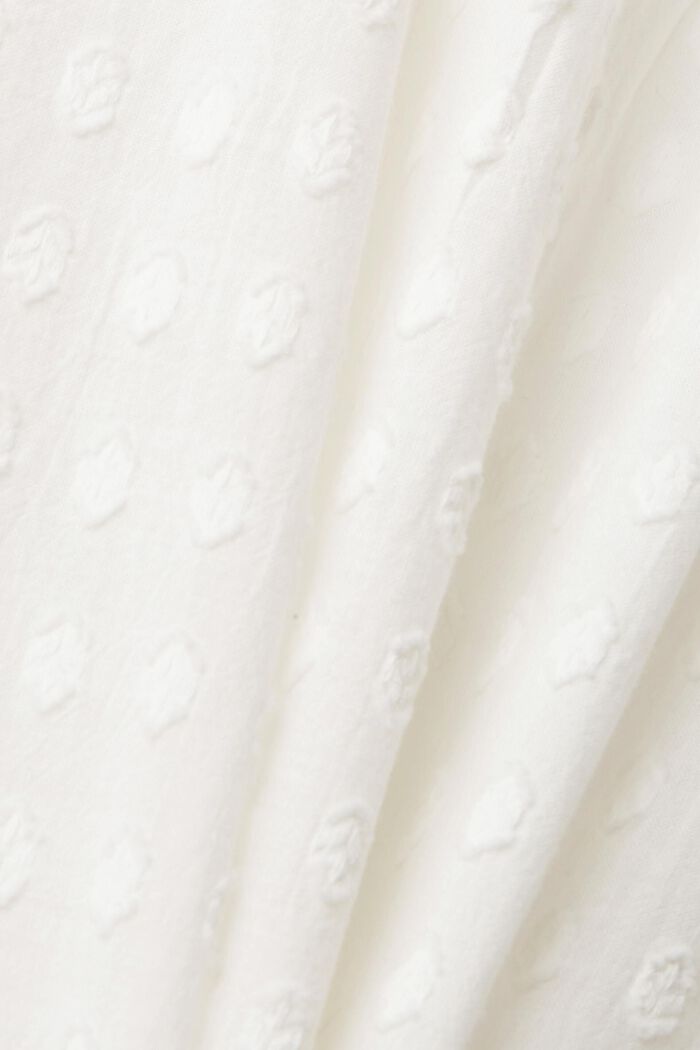 刺繡女裝襯衫, 白色, detail image number 5